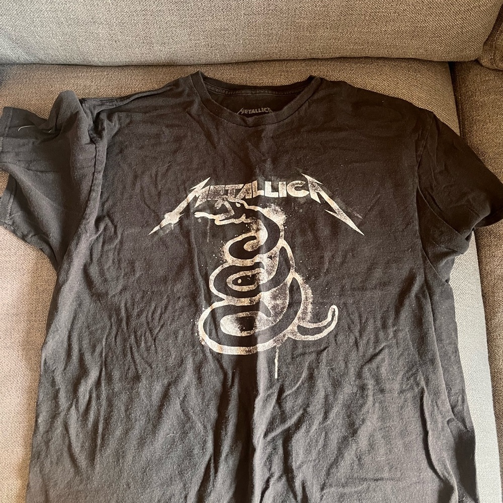 Metallica Black Short Sleeve Tee